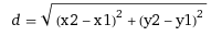d=